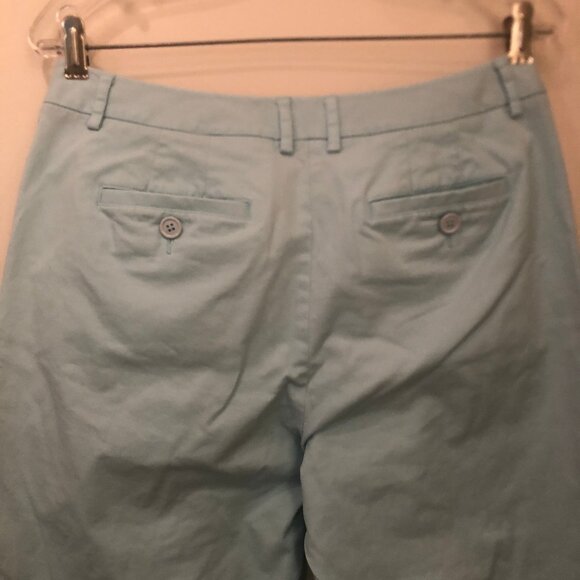 Talbots pool-blue chinos sz 8 - Picture 6 of 7